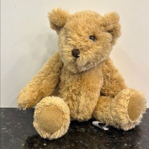 Vintage Cliff Teddy Bear Plush Stuffed Animal Toy Brown Tan Rare 10”